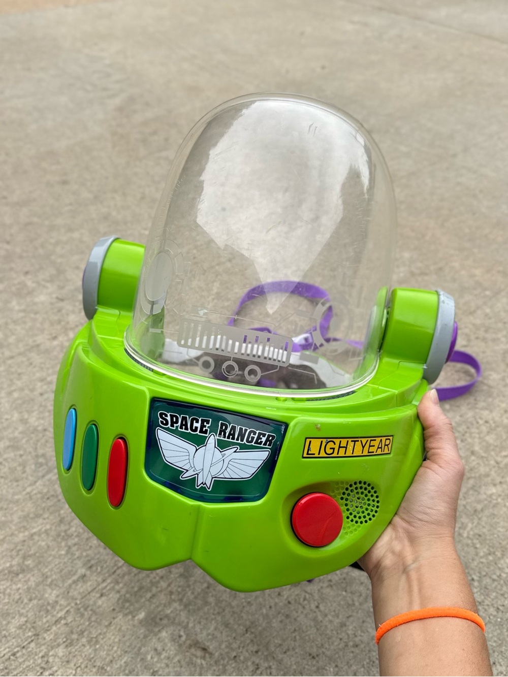 Buzz Lightyear Space Ranger Armor Jet Pack Toy Story Disney Pixar Mattel Working